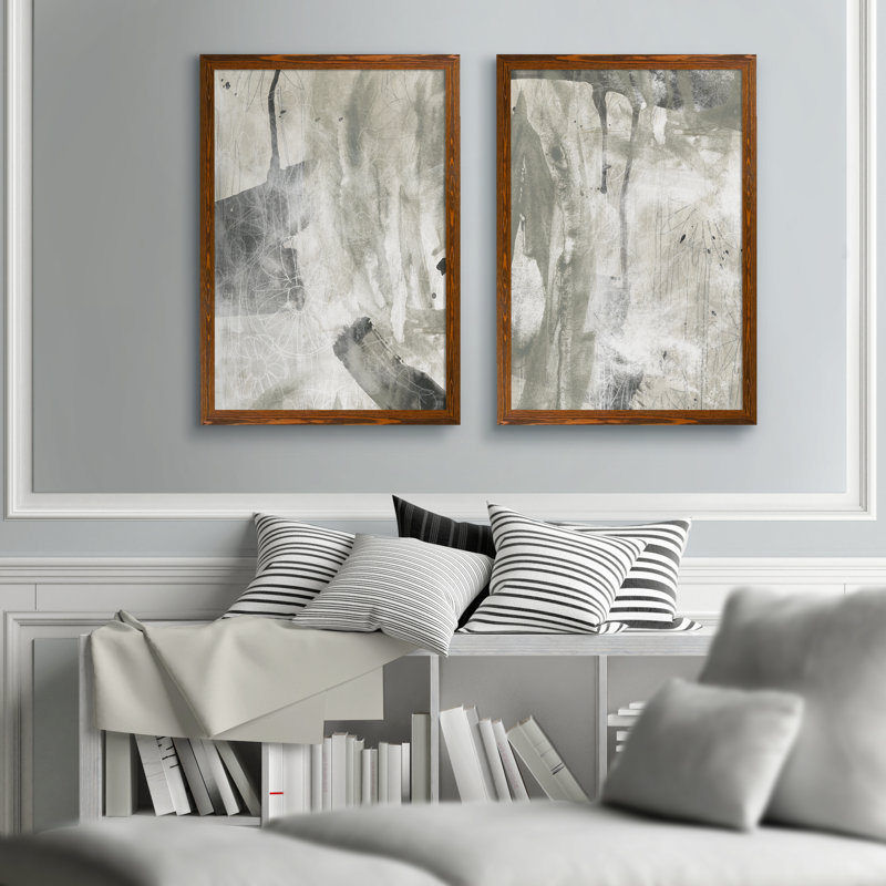 « délavé iii » par vincent van gogh-2 pièces, ensemble de 2 reproductions d’art sur image, H 24 po x l 18 po x P 1,25 po