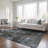 Zania Washable Abstract Indoor / Outdoor Rug-1402792129