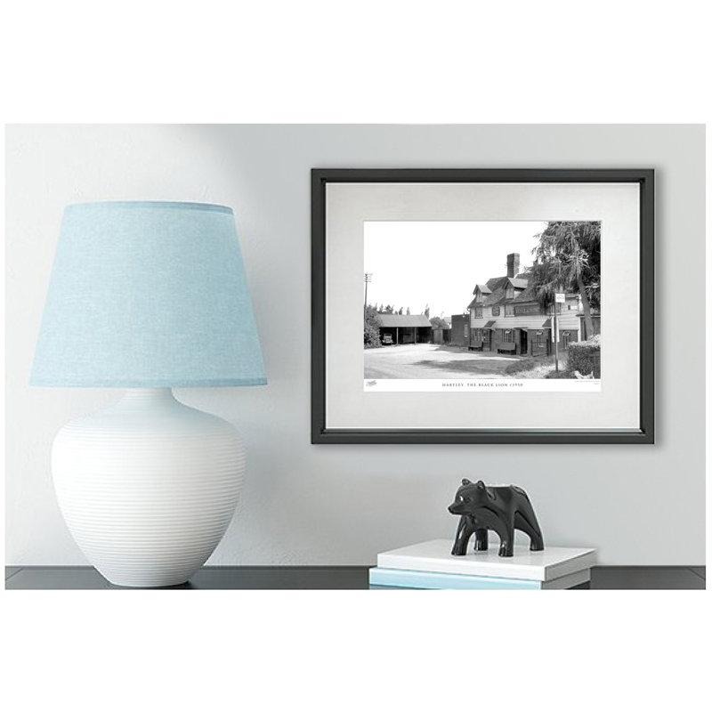Hartley, The Black Lion C1950 by Francis Frith - Single Picture Frame Print, 60cm H x 80cm W x 2.3cm D