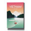 Toile épique Graffiti «Vietnam Ha Long Bay» par Omar Escalante, 26 po x 40 po