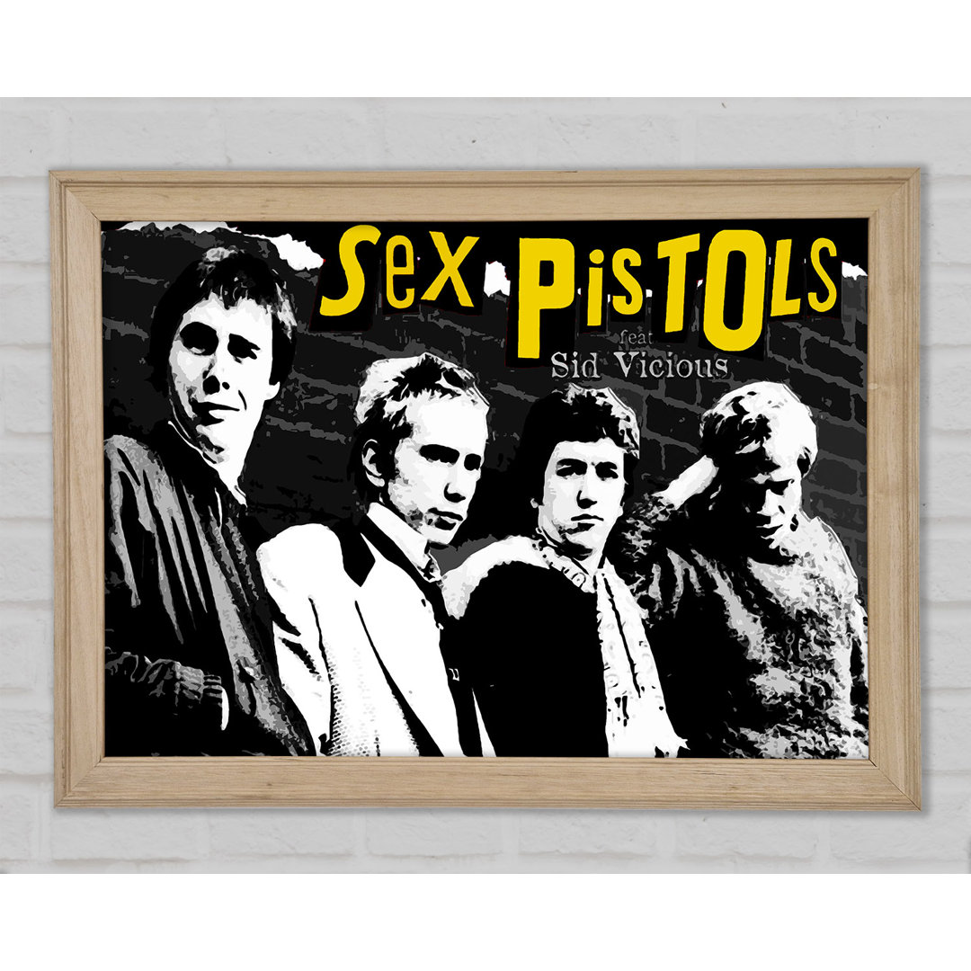 Sex Pistols Gerahmter Druck