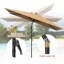 Parasol de marché rectangulaire 60 po x 106 po avec base lestée-1542056977