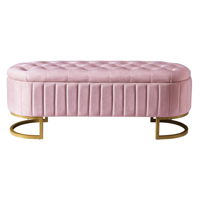 Pink Velvet With Extra Storage Space And Modern Look, Bedroom Living Room Classic For, Pink