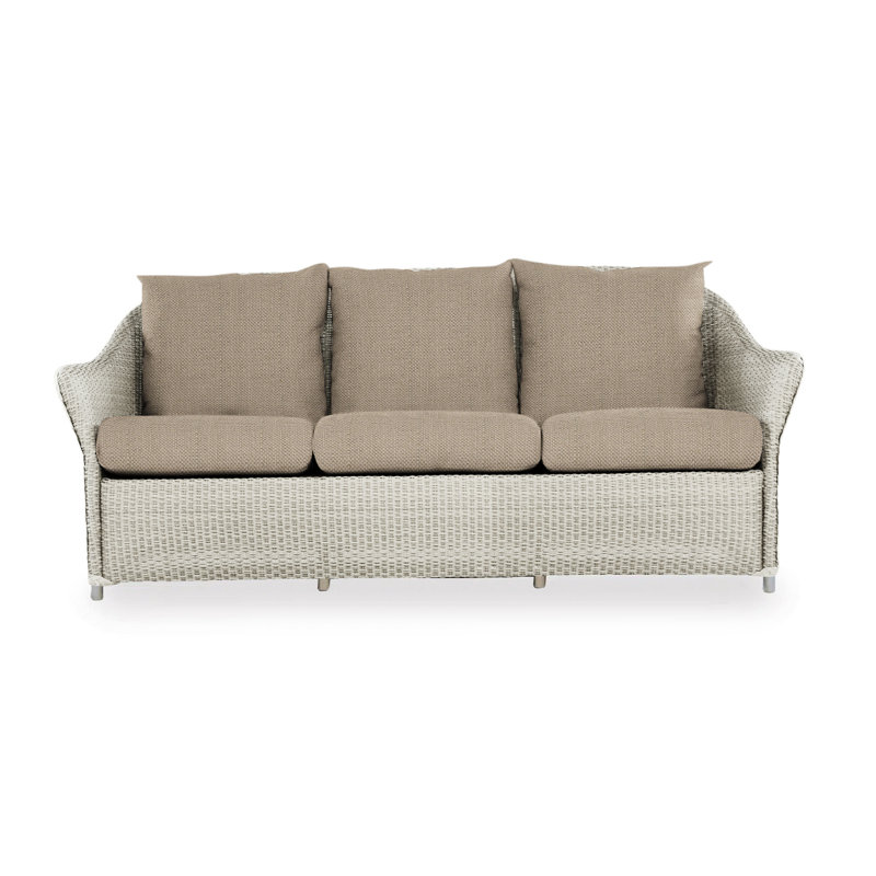 Weekend Retreat Outdoor 3 - Seat Patio Sofa, Callen Driftwood, Linen