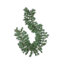  Guirlande de Noël pré-éclairée avec 200 lumières blanches chaudes, verdure artificielle pour manteau de cheminée, rampe, porte et décor de maison de vacances, 70 po de long