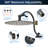 10'' Rainfall Shower Head With 12'' Upgrade Adjustable Extension Arm-86651903