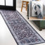 Tapis noir / bleu Sarok All-Over Persan-1523423020