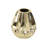 Gold Ceramic Decorative Vase with Varying Patterns Set-618320508