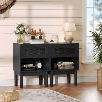 40cm W Bedside Table