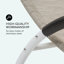 189cm Long Double Chaise with Cushions