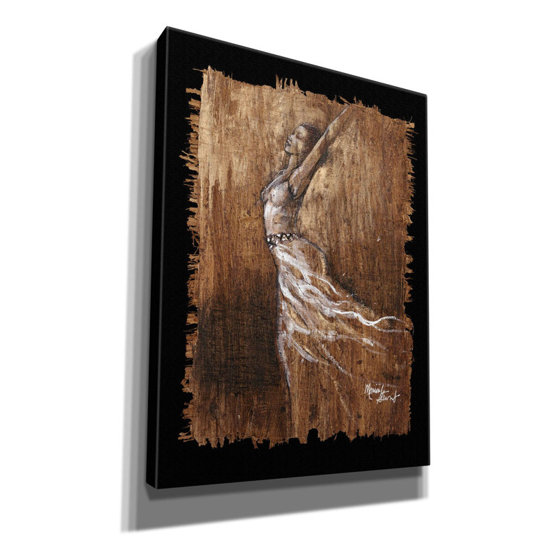 «Graceful Motion IV» par Monica Stewart, H 30 po x l 26 po x P 1,5 po