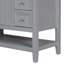 Meuble-lavabo simple avec comptoir Shelise 36-826665228