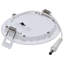 8/12 Watt LED Direct Wire Downlight 27K/3K/35K/4K/5K CCT Remote Driver 4 Inch Round Flat Face Dual Dimming