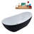 62.2'' x 28.3'' Freestanding Soaking Acrylic Bathtub-97552435
