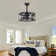 20''Industrial 5-Blade  Ceiling Fan With Remote Control