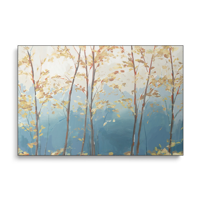 Steelpix Metal Canvas -  Ascent Trail  By Isabelle Z Wall Art Print