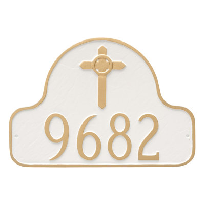 1-Line Wall Address Plaque