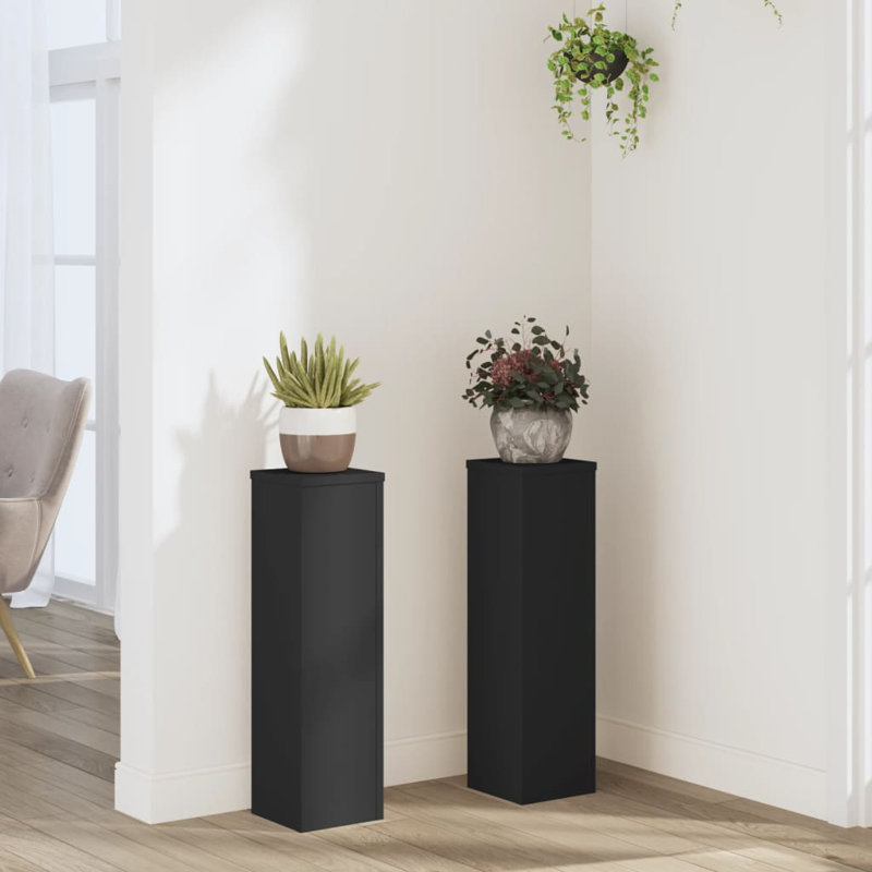 Plant Stand - Set of 2, Black