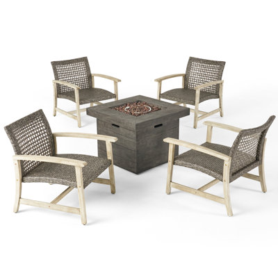 Gailey 4 - Person Patio Conversation Set