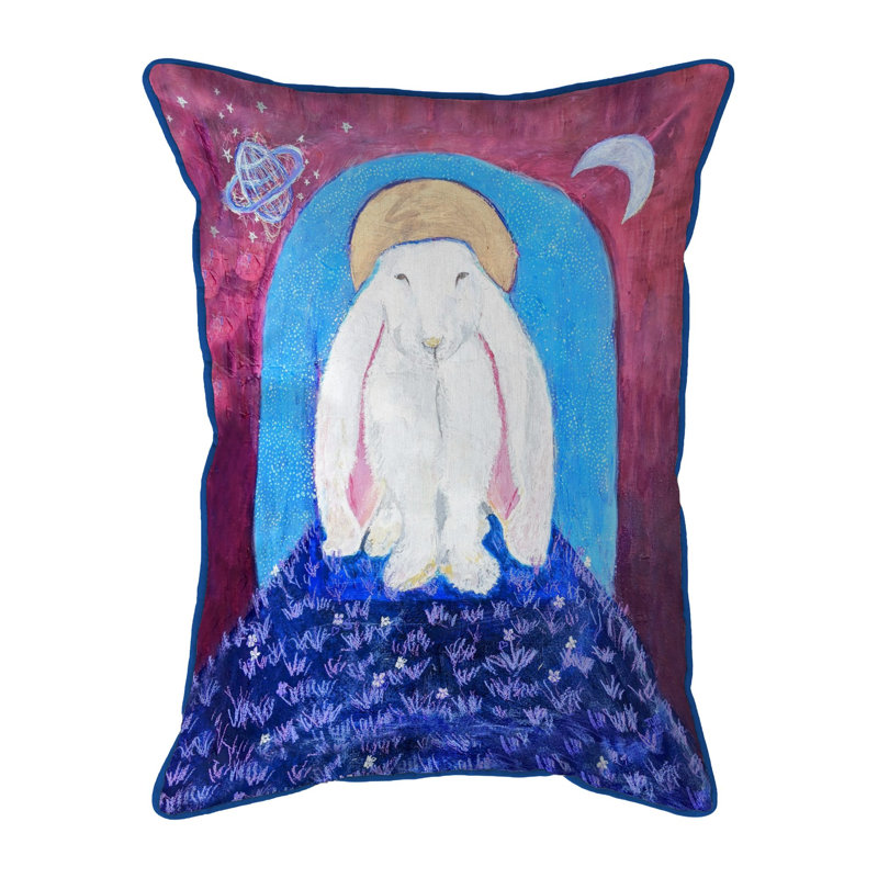 Housse et insert de coussin décoratif rectangulaire en polyester pour l'extérieur, H 16 po x l 20 po