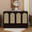 Armoire lit escamotable sophistiquée pour grand lit avec station de charge et grand tiroir de rangement-2050325288