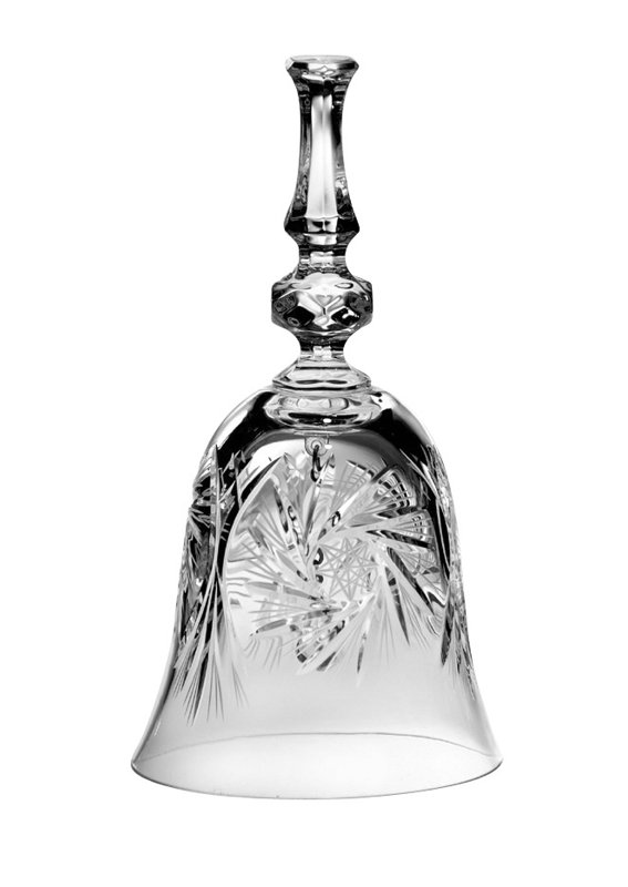 Pinwheel Crystal Table Vase