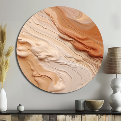 Cida - Abstract Round Metal Art