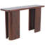 Console en bois brun foncé Breene