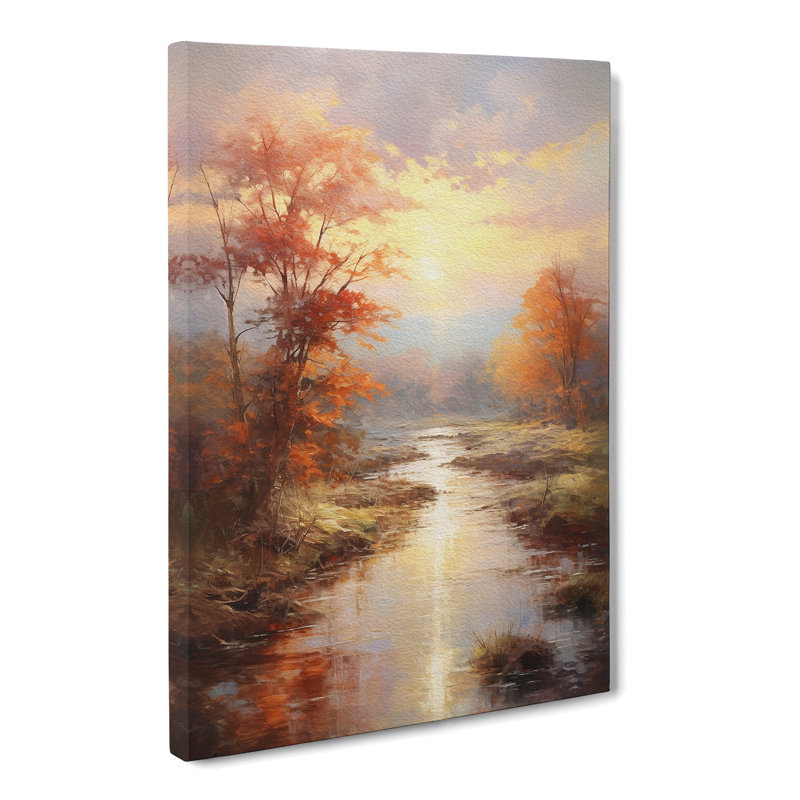 Landscape Impressionism - No Frame Print, 60cm H x 40cm W x 3cm D