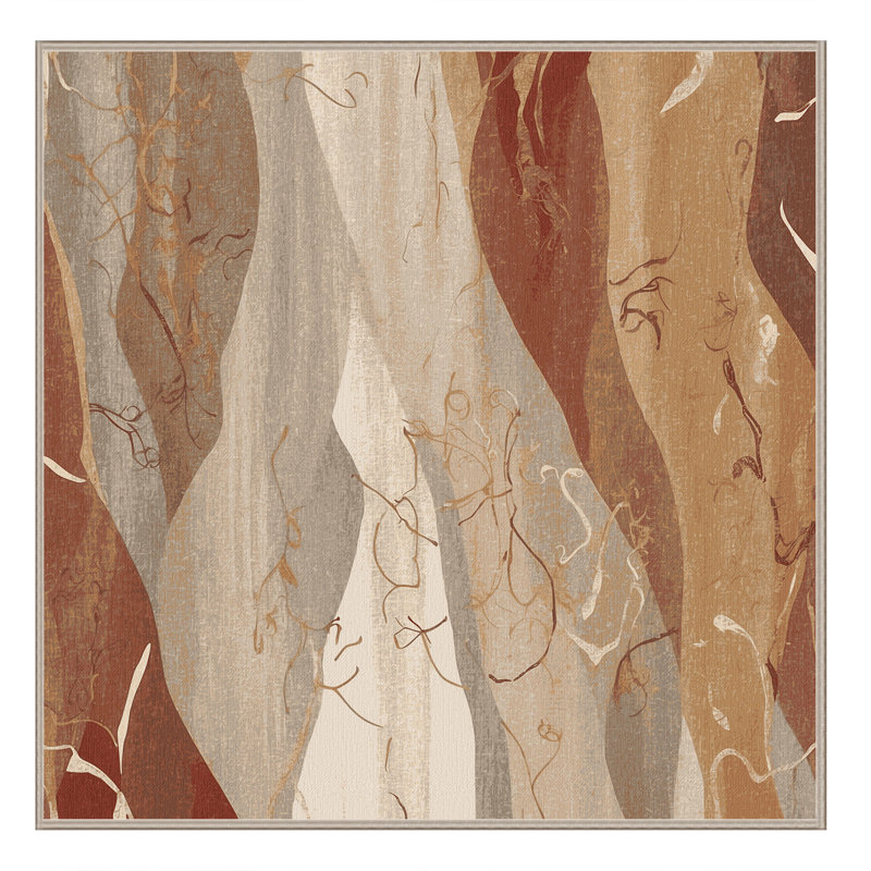 Luminous Drift Rug, Square 6'