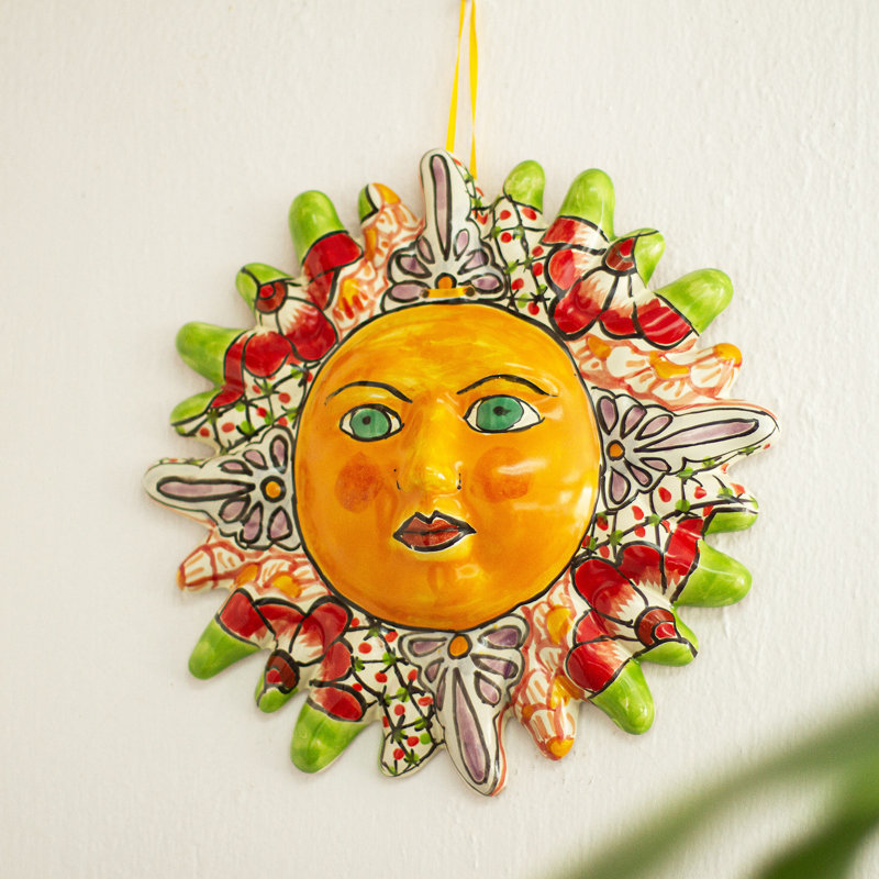 Boho People Wall Decor on Ceramic