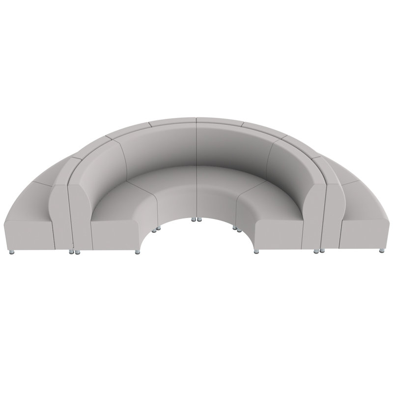Ensemble de 12 chaises Pro Crest Connect, Gris