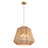 4 - Light Lantern Rope Geometric Chandeliers