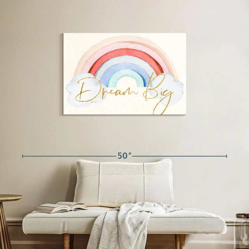 Tergel Dream Big, 24" H x 36" W
