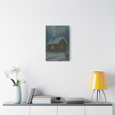 Apel Single Picture Frame Print on Canvas