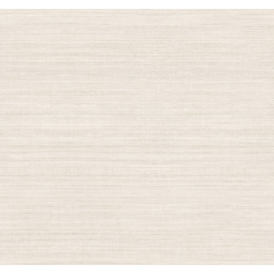 Silk Essence Cream Faux Fabric Wallpaper