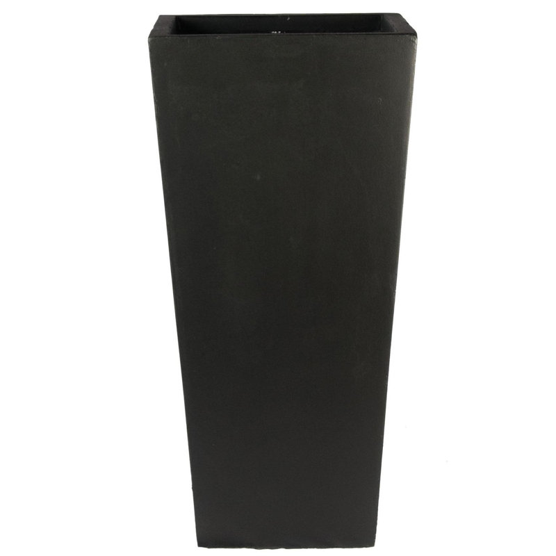 Plant Pot, 65cm H x 32cm W x 32cm D, Black