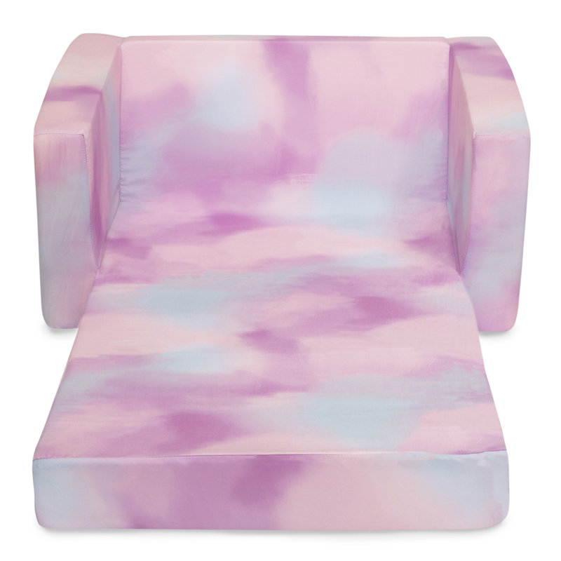 Cozee  Tie-Dye Polyester Twill 2-in-1 Convertible Sofa to Lounger