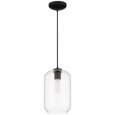 Luminaire suspendu cylindrique à 1 lumière Avaree