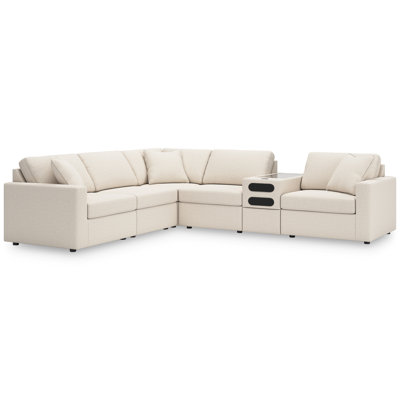 Braintree 6-Piece Sectional With Audio Console