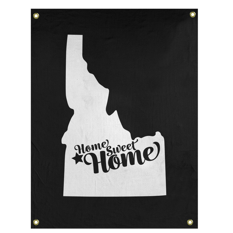 Tapisserie murale boise doux pour la maison, H 36 po x l 26 po, Noir