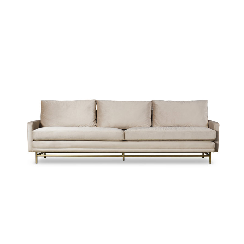 Andrew Martin Velvet Sofa