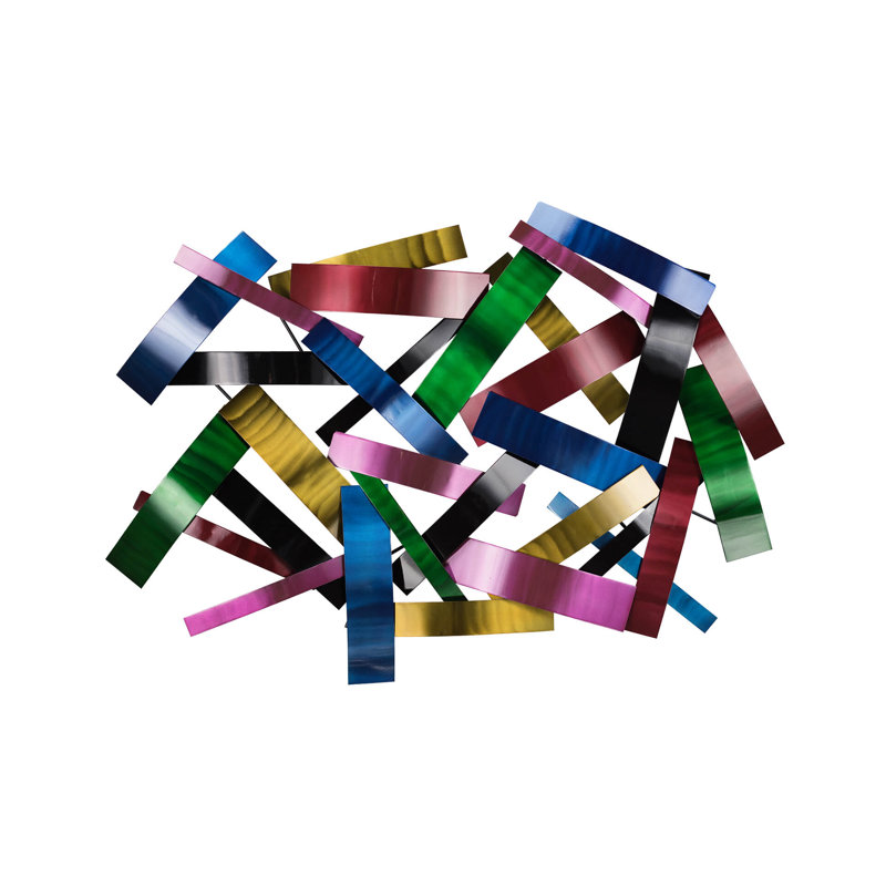 Handmade Modern Abstract Wall Decor on Metal