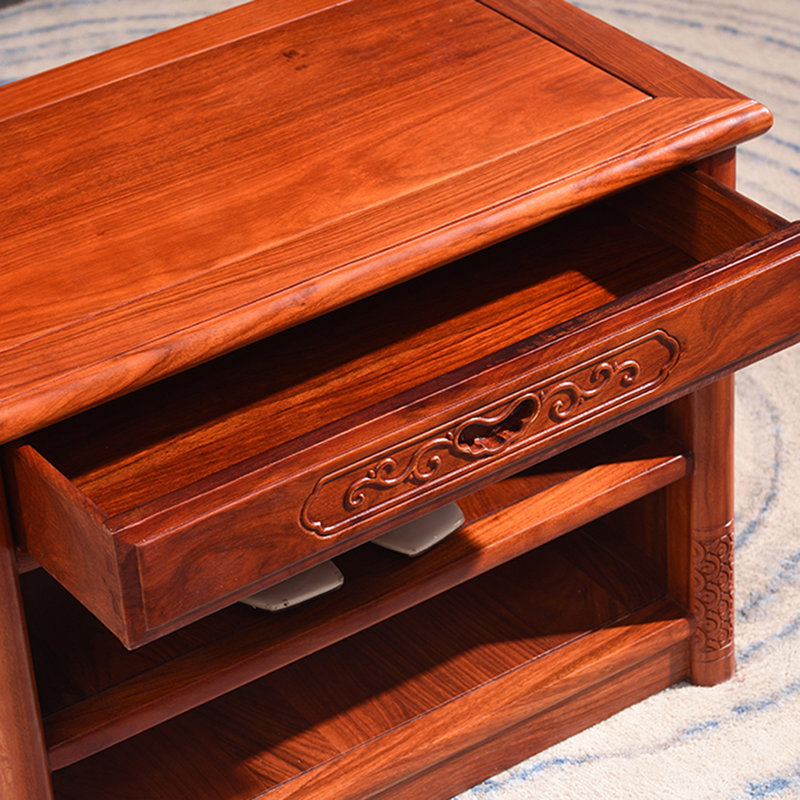 Armoire de rangement pour chaussures en bois massif 8 paires