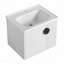 Meuble-lavabo 24 po avec lavabo, pour petite salle de bain, meuble-lavabo avec porte à fermeture en douceur-47874602