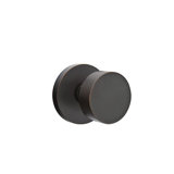 Passage Round Knob with Disk Rose
