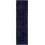 Tapis bleu marine à poils longs Cand-1024880575
