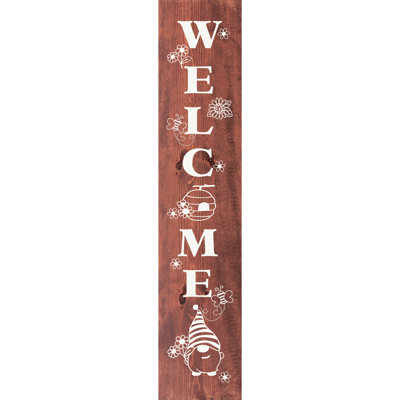Gnome de bienvenue (abeilles de ferme vert.)