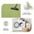 1PC sage green subtle textured woven area rugs for Living Room, Soft and Comfortable, easy-to-maintain, machine washable Indoor floor mat, Under Table Farmhouse suitable for dining table, bedroom, kitchen, entryway, home office, backyard.-2036235564
