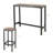 Metal Base Dining Table-1214731920
